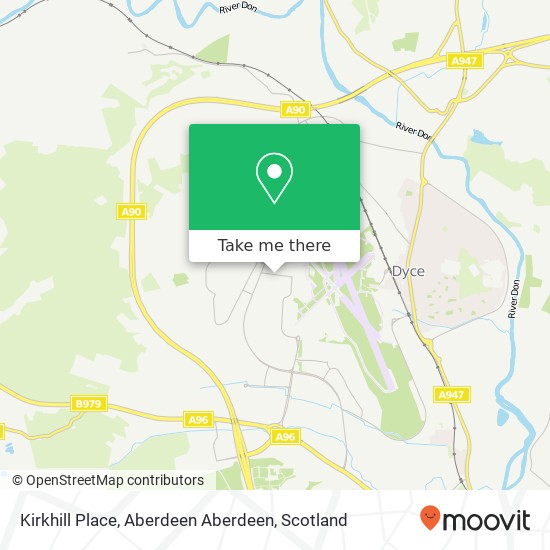 Kirkhill Place, Aberdeen Aberdeen map