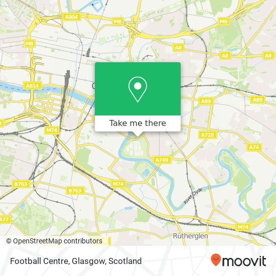 Football Centre, Glasgow map