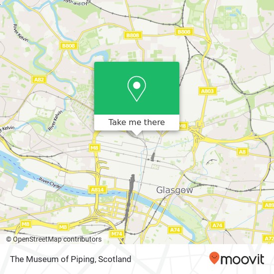 The Museum of Piping map