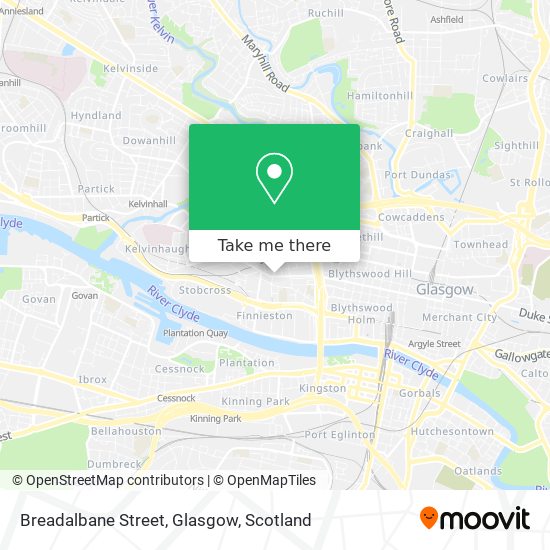 Breadalbane Street, Glasgow map