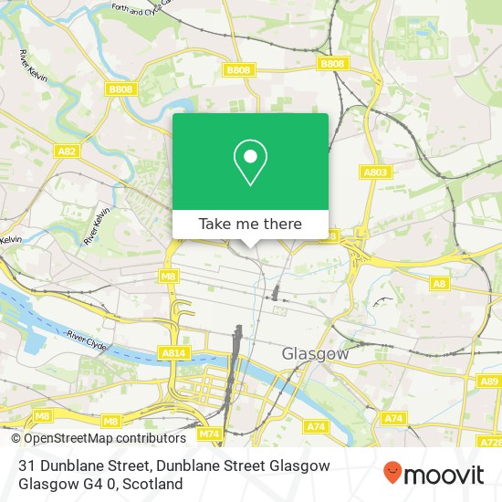 31 Dunblane Street, Dunblane Street Glasgow Glasgow G4 0 map