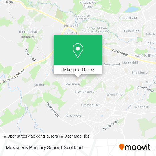 Mossneuk Primary School map