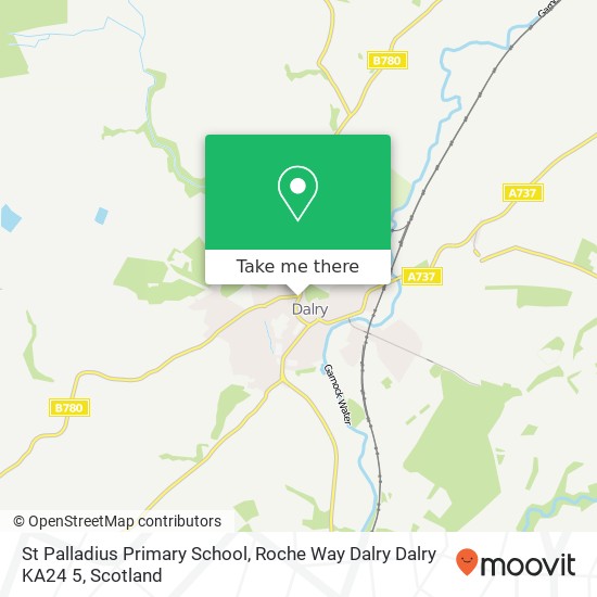 St Palladius Primary School, Roche Way Dalry Dalry KA24 5 map