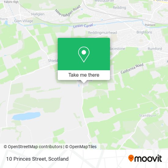 10 Princes Street map