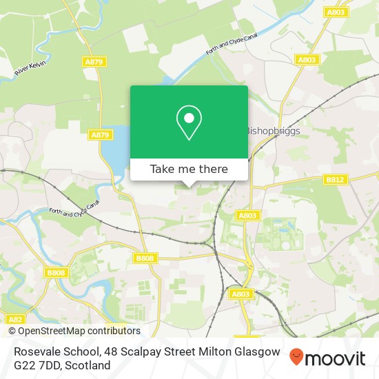 Rosevale School, 48 Scalpay Street Milton Glasgow G22 7DD map
