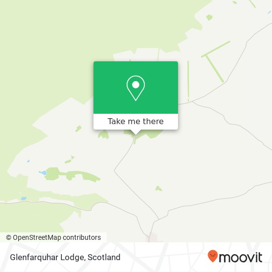 Glenfarquhar Lodge map
