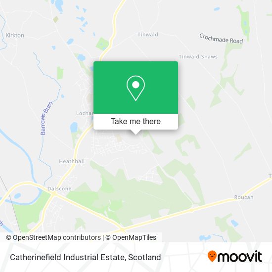 Catherinefield Industrial Estate map