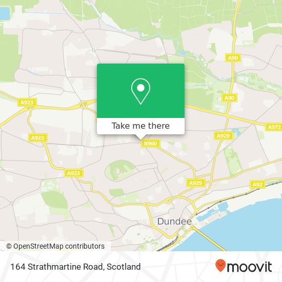 164 Strathmartine Road, Dundee Dundee map