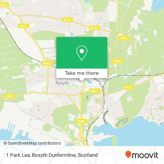 1 Park Lea, Rosyth Dunfermline map