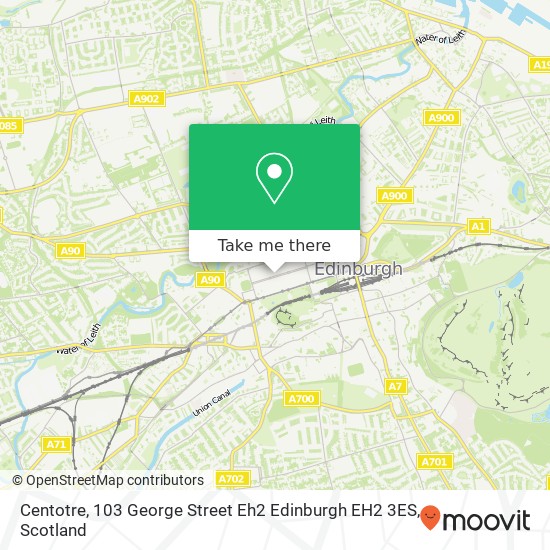 Centotre, 103 George Street Eh2 Edinburgh EH2 3ES map