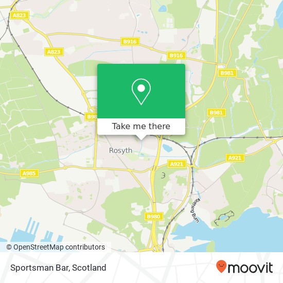 Sportsman Bar map