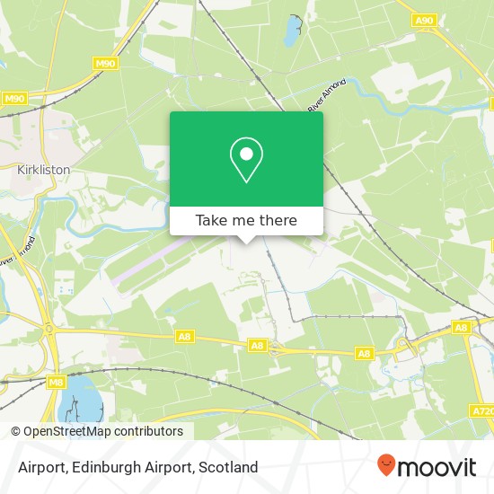 Airport, Edinburgh Airport map