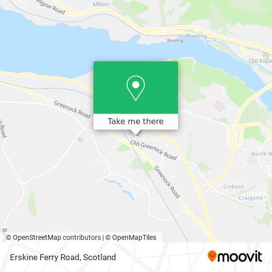 Erskine Ferry Road map