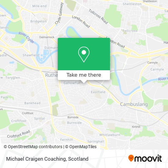 Michael Craigen Coaching map