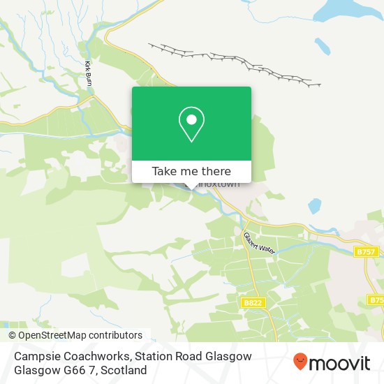 Campsie Coachworks, Station Road Glasgow Glasgow G66 7 map