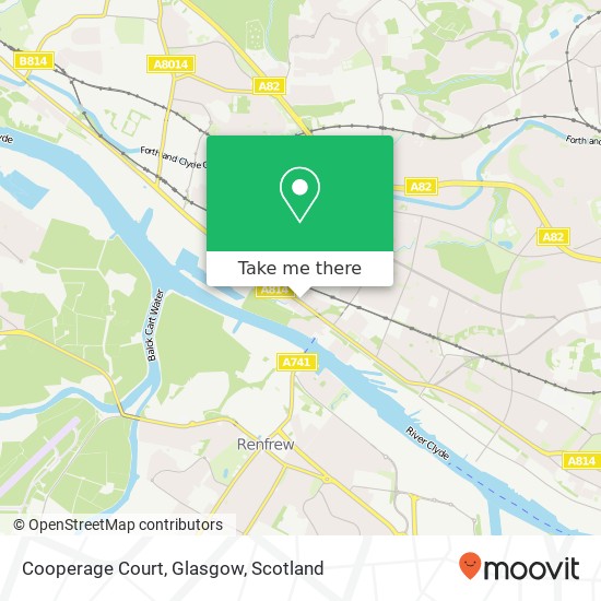 Cooperage Court, Glasgow map