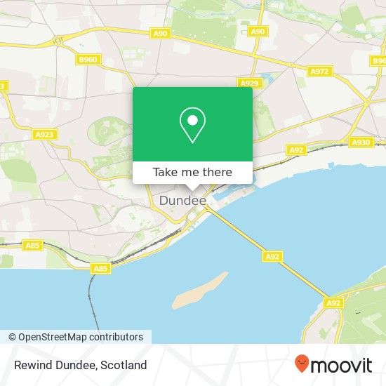 Rewind Dundee map