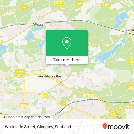 Whitslade Street, Glasgow map