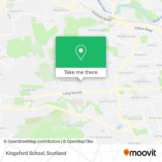 Kingsford School map