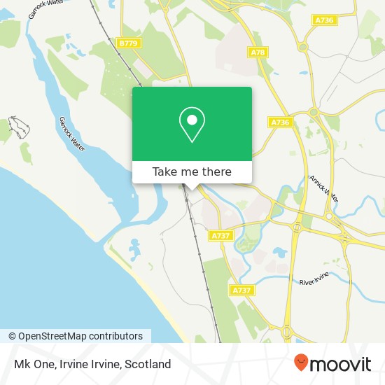 Mk One, Irvine Irvine map