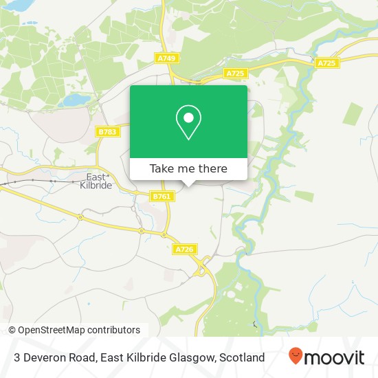 3 Deveron Road, East Kilbride Glasgow map