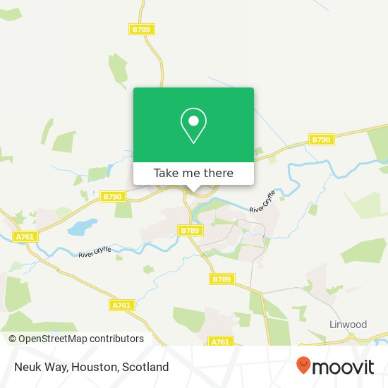 Neuk Way, Houston map