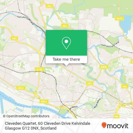 Cleveden Quartet, 60 Cleveden Drive Kelvindale Glasgow G12 0NX map