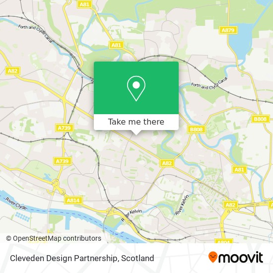 Cleveden Design Partnership map