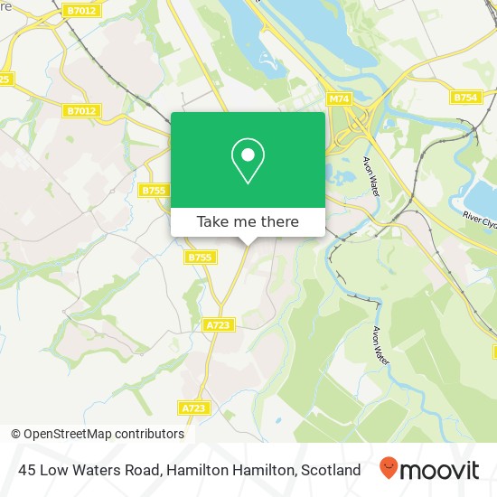 45 Low Waters Road, Hamilton Hamilton map