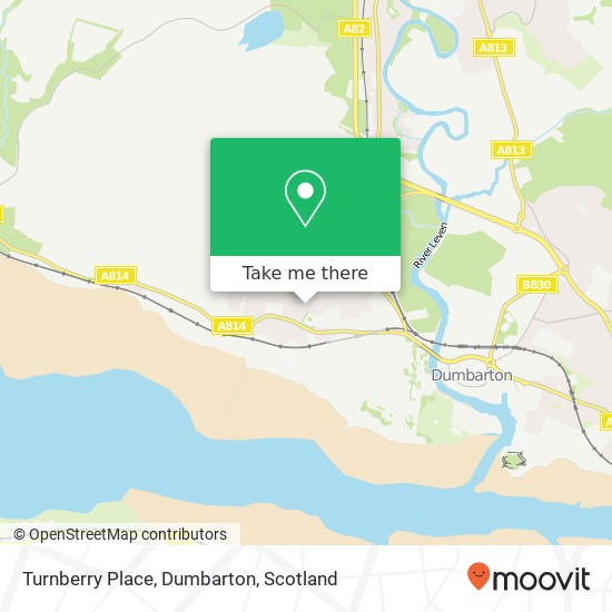 Turnberry Place, Dumbarton map