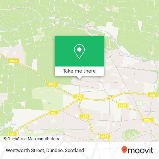 Wentworth Street, Dundee map