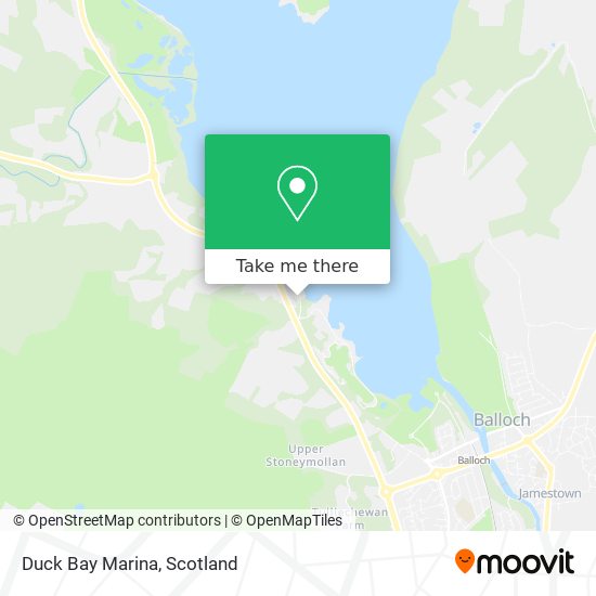 Duck Bay Marina map