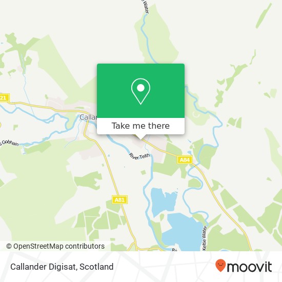 Callander Digisat map