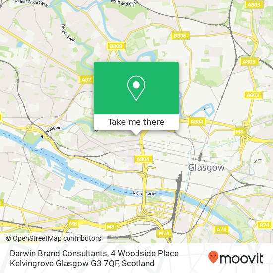 Darwin Brand Consultants, 4 Woodside Place Kelvingrove Glasgow G3 7QF map