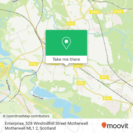 Enterprise, 528 Windmillhill Street Motherwell Motherwell ML1 2 map