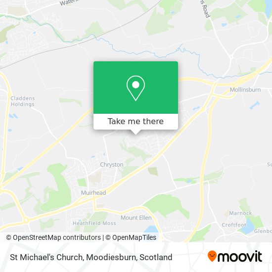 St Michael's Church, Moodiesburn map