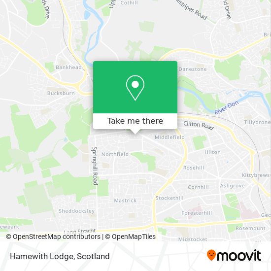 Hamewith Lodge map