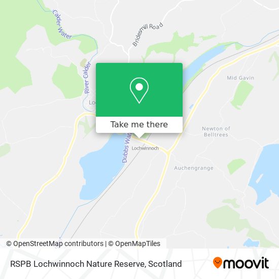 RSPB Lochwinnoch Nature Reserve map