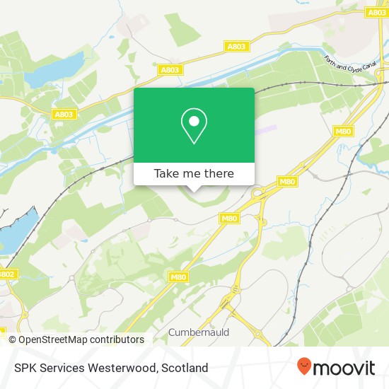 SPK Services Westerwood map