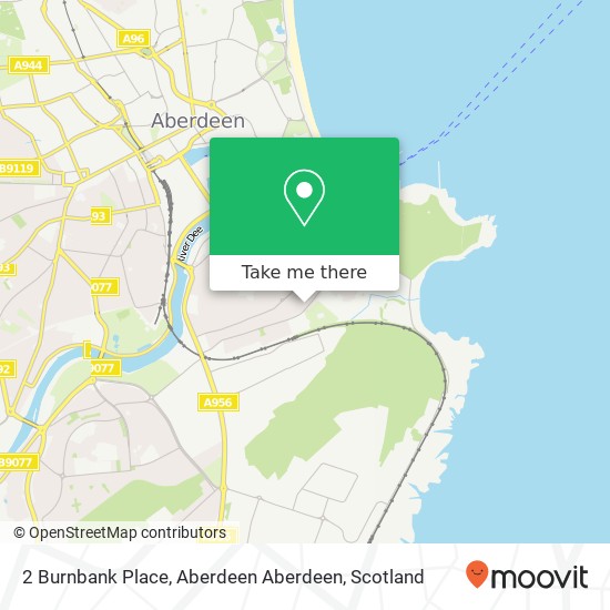 2 Burnbank Place, Aberdeen Aberdeen map