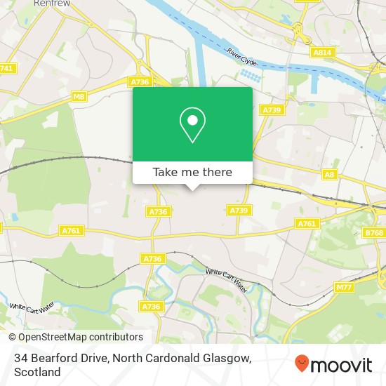 34 Bearford Drive, North Cardonald Glasgow map