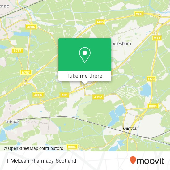 T McLean Pharmacy map