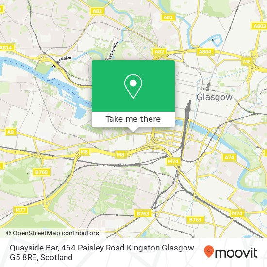 Quayside Bar, 464 Paisley Road Kingston Glasgow G5 8RE map