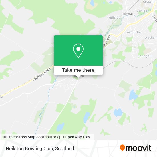 Neilston Bowling Club map