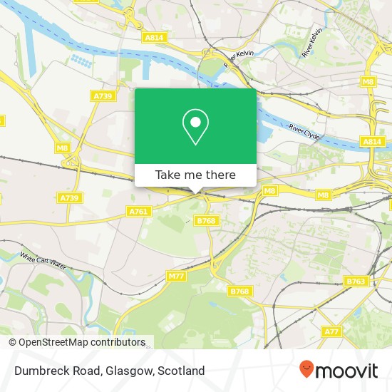 Dumbreck Road, Glasgow map