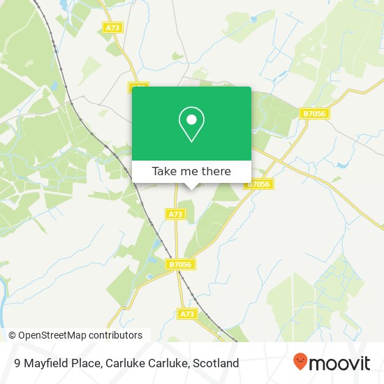 9 Mayfield Place, Carluke Carluke map