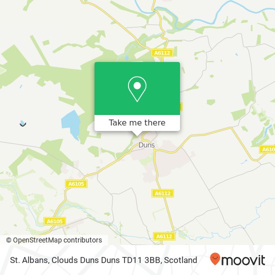 St. Albans, Clouds Duns Duns TD11 3BB map