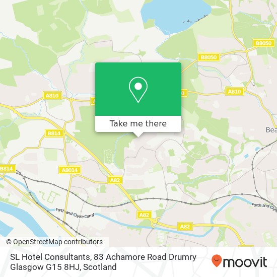 SL Hotel Consultants, 83 Achamore Road Drumry Glasgow G15 8HJ map
