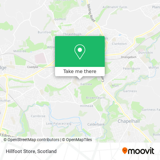 Hillfoot Store map