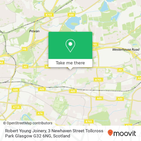 Robert Young Joinery, 3 Newhaven Street Tollcross Park Glasgow G32 6NG map